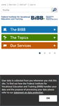 Mobile Screenshot of bibb.de